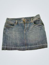 APRL Denim Mini Skirt