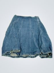 Oscar de la Renta Denim Mini Skirt