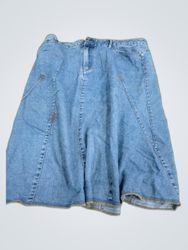Lucien Daunis Denim Mini Skirt