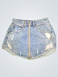 Carmar Denim Mini Skirt