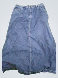 Lee Denim Maxi Skirt