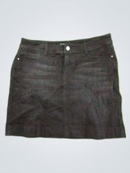 White House Black Market Denim Mini Skirt