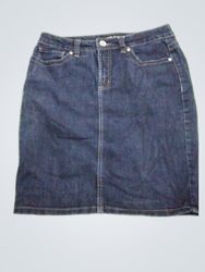 Nine West Denim Mini Skirt
