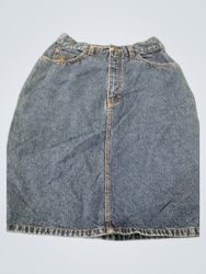 Vintage Denim Mini Skirt