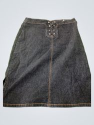 Gasoline Denim Skirt