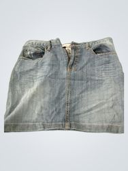 Unbranded Denim Mini Skirt