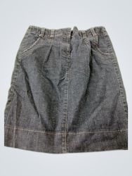 LOFT Denim Mini Skirt