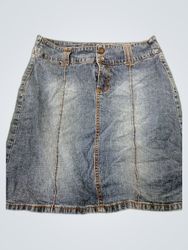 Angel Denim Mini Skirt