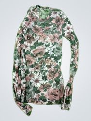 Zara Printed Floral Blouse