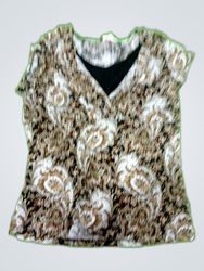 Blouse with Paisley Pattern