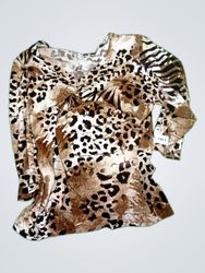 Animal Print Top