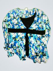 Printed Floral Long Sleeve Blouse