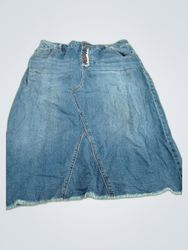 EST 1948 Denim Midi Skirt