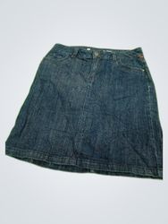 Liz Claiborne Denim Mini Skirt