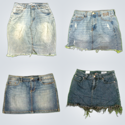 H&M Denim Mini Skirts