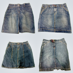 Denim Mini Skirts Bundle