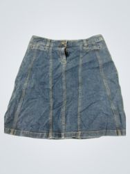 Denim Mini Skirt
