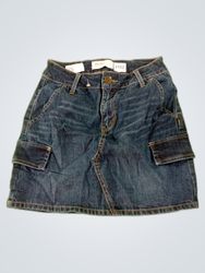 Mudd Denim Cargo Mini Skirt