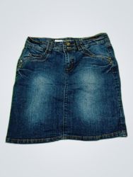 George Denim Mini Skirt