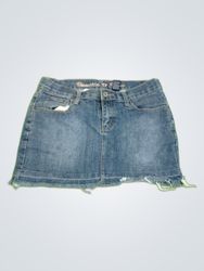 Vanilla Denim Mini Skirt