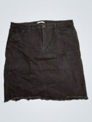 Joe Fresh Black Denim Mini Skirt