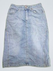 Esse Jeans Denim Mini Skirt