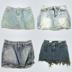 H&M Denim Mini Skirts