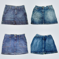 Denim Mini Skirts Bundle