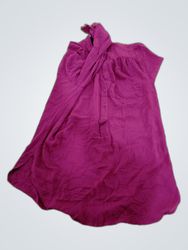 Purple Ruffle Blouse