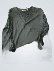 Black Long-Sleeve Top