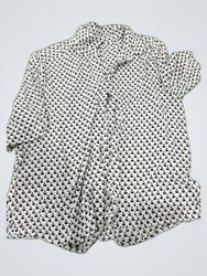Blouse with Black Spots
