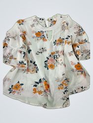 Roman Printed Floral Blouse