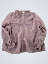 Ruffle Sleeve Blouse