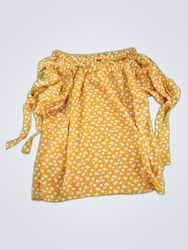 Blouse with Floral Pattern