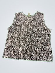 Rafhael Leopard Print Tank Top