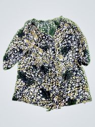 Unbranded Floral Print Sheer Blouse