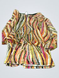 Bianco Printed Blouse