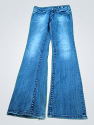 Miss Me Flared Low-Rise Denim Jeans