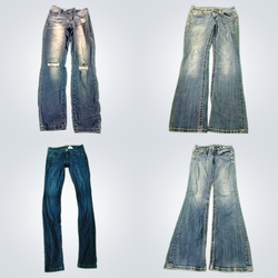Flared and Skinny Jeans