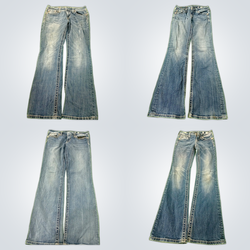Flared and Skinny Jeans