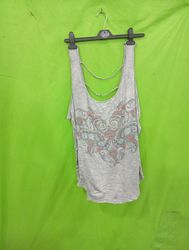Maurices Grey Graphic Cami Top