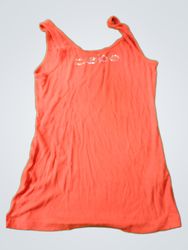 bebe Rhinestone Tank Top