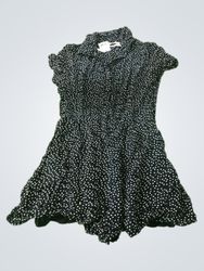 Urban Outfitters Black White Polka Dot Dress
