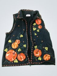 White Stag Ladies Black Pumpkin Sequin Embroidered..
