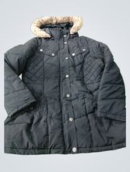Rocawear Classic Puffer Jacket with Fur Hood