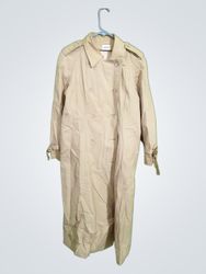 Beige Trench Coat with Label 2693