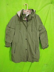 Coldwater Creek Green Hooded Jacket
