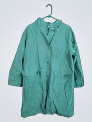 Green Water Resistant Hooded Jacket