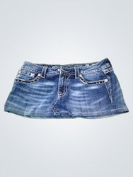 Miss Me Denim Mini Skirt