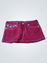 True Religion Denim Mini Skirt